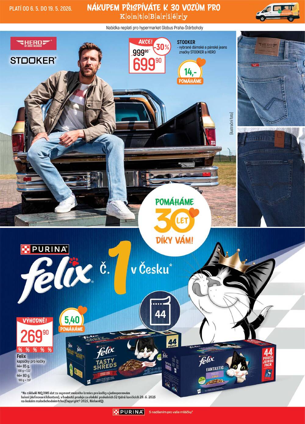 Akční leták Globus 6.5. - 19.5.2026 - Globus Chotíkov u Plzně