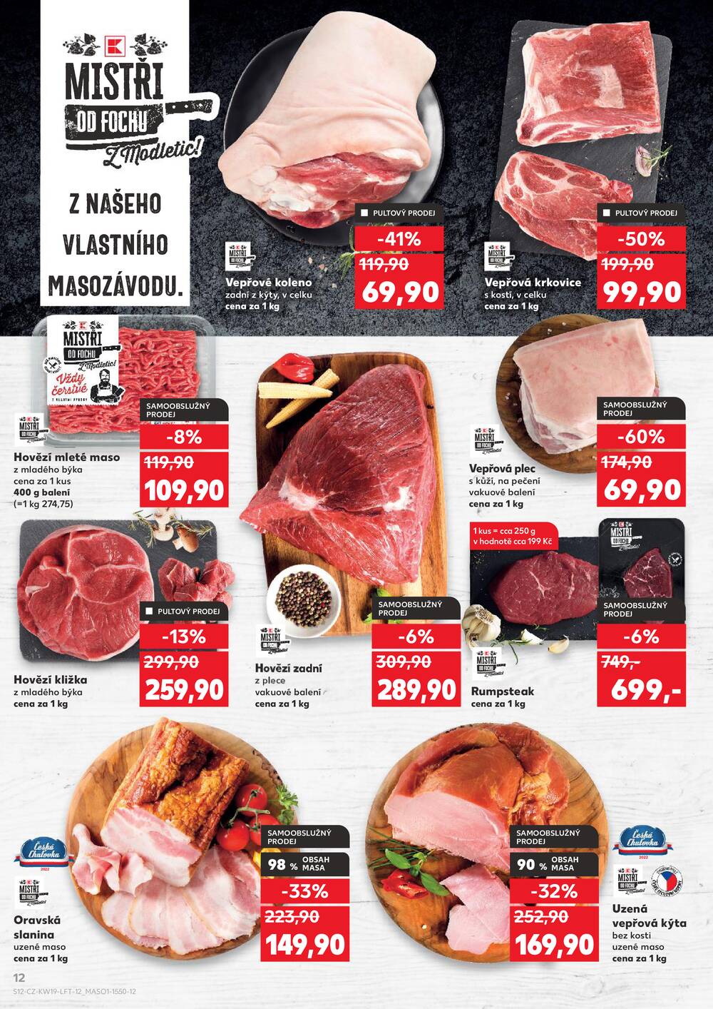 Leták Kaufland - Kaufland 6.5. - 12.5. - Kaufland Praha Čestlice - strana 12