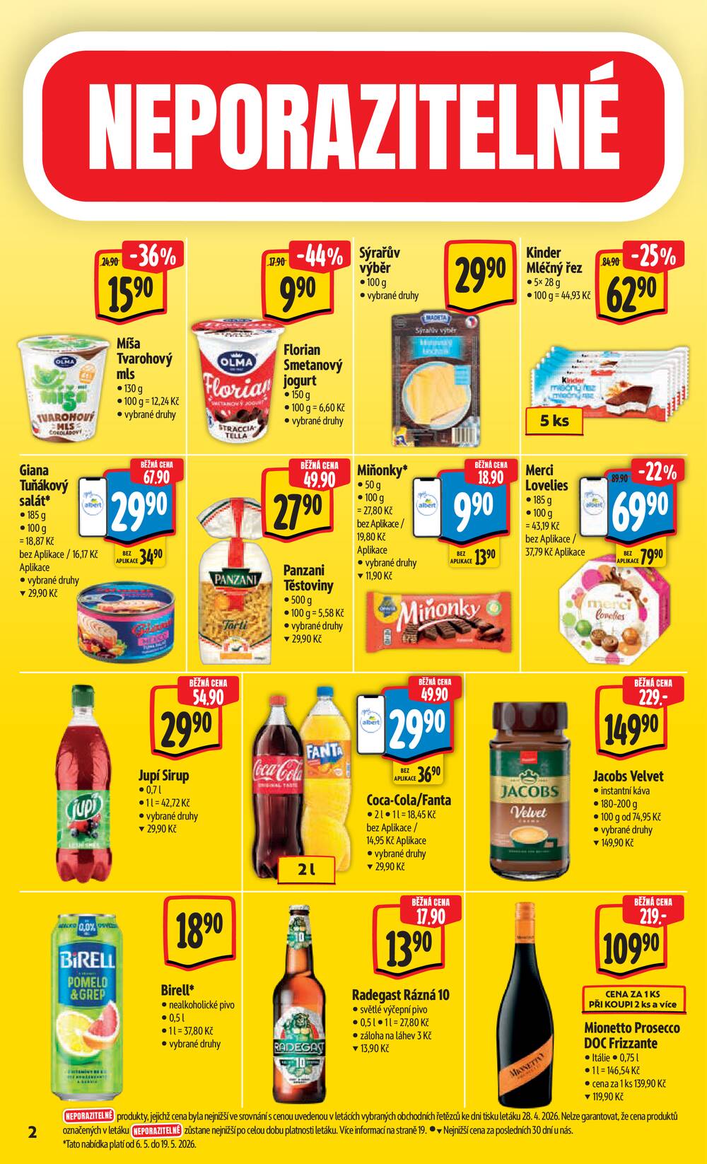 Albert Hypermarket Jihomoravský od 6.5. do 12.5.2026