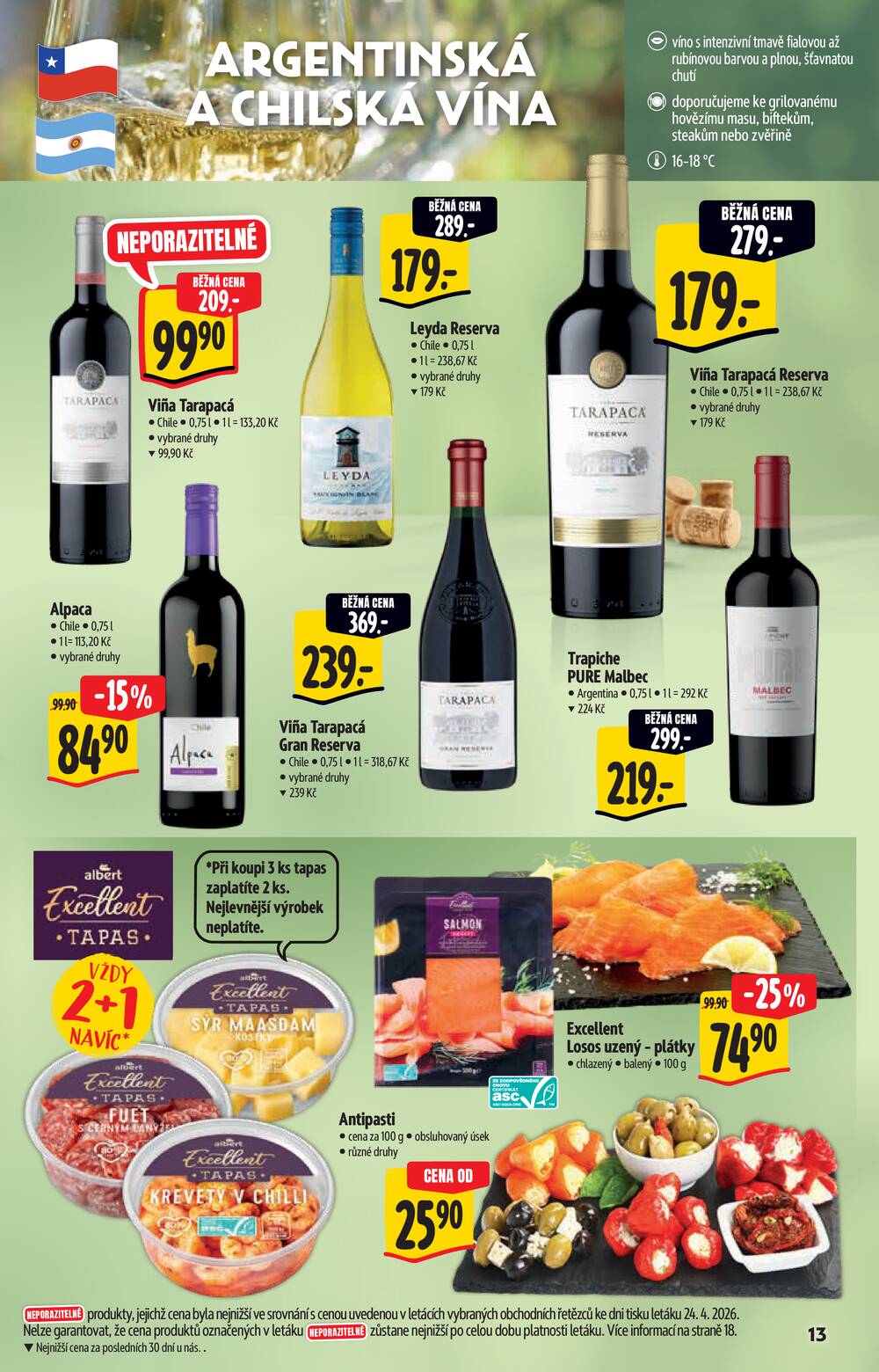 Leták Albert - Albert  Hypermarket katalog Víno od 6.5. do 19.5.2026 - strana 13