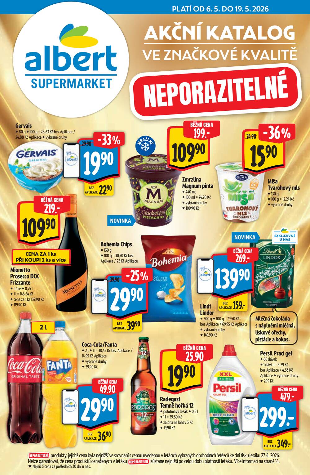 Leták Albert - Albert Supermarket katalog Brand od 6.5. do 19.5.2026 - strana 1