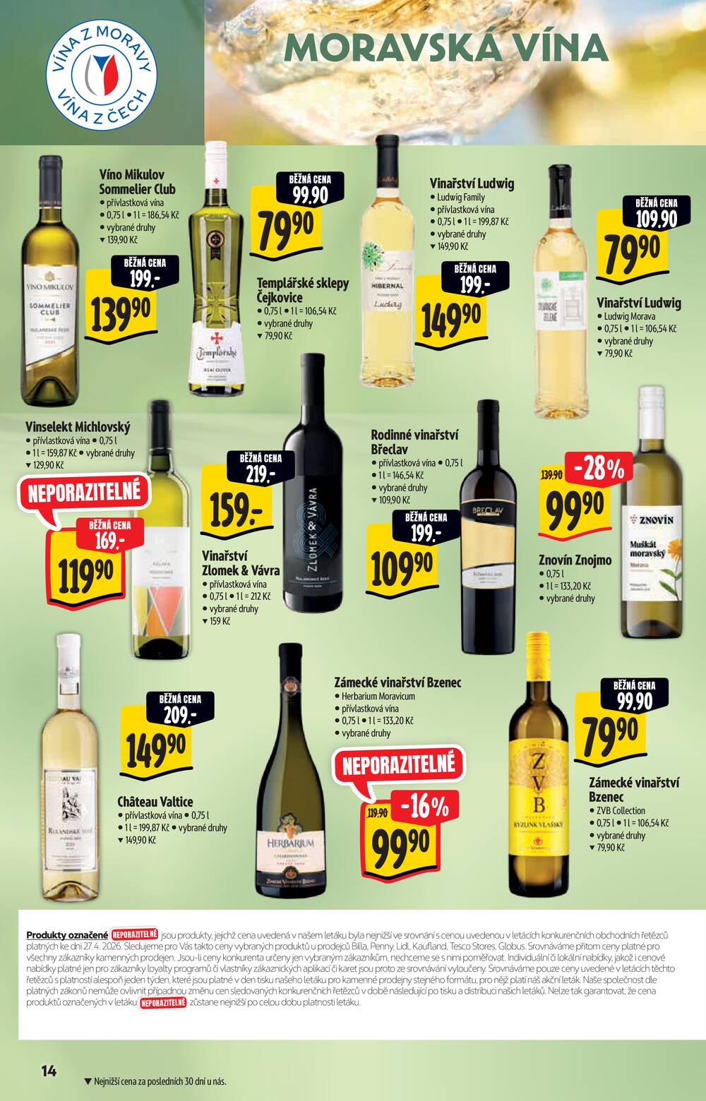 Leták Albert - Albert Supermarket katalog Brand od 6.5. do 19.5.2026 - strana 14