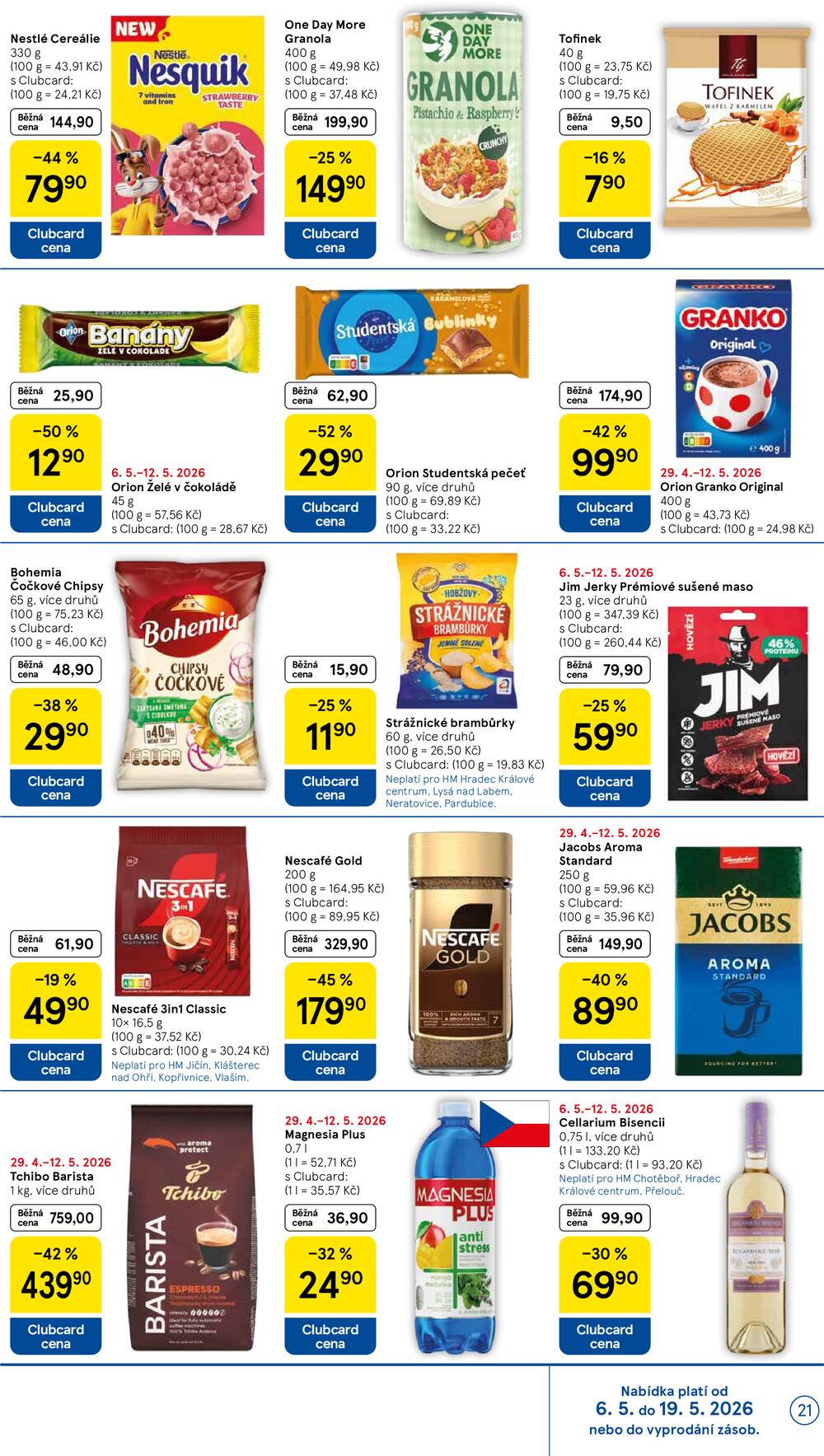 Leták Tesco - Tesco malé hypermarkety od 6.5. do 12.5.2026 - strana 21