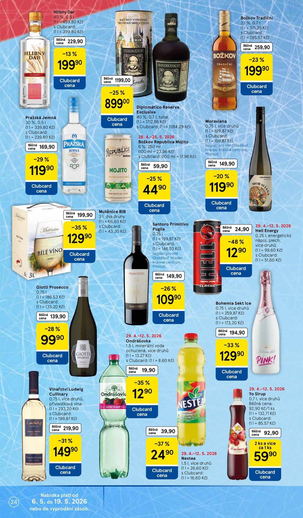 Tesco malé hypermarkety od 6.5. do 12.5.2026