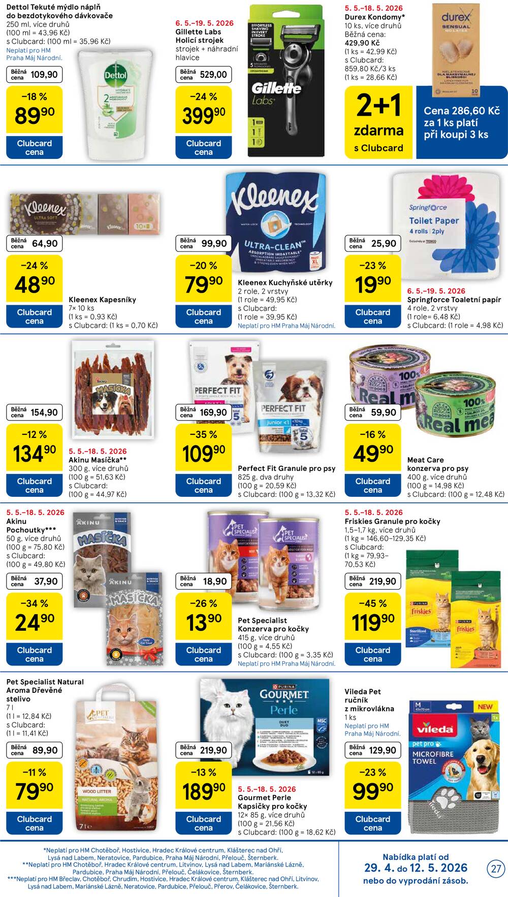 Leták Tesco - Tesco malé hypermarkety od 6.5. do 12.5.2026 - strana 27