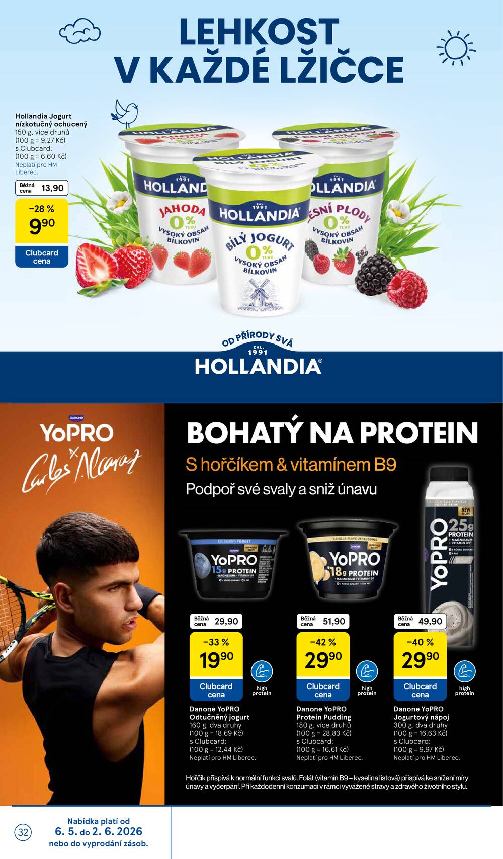 Tesco malé hypermarkety od 6.5. do 12.5.2026