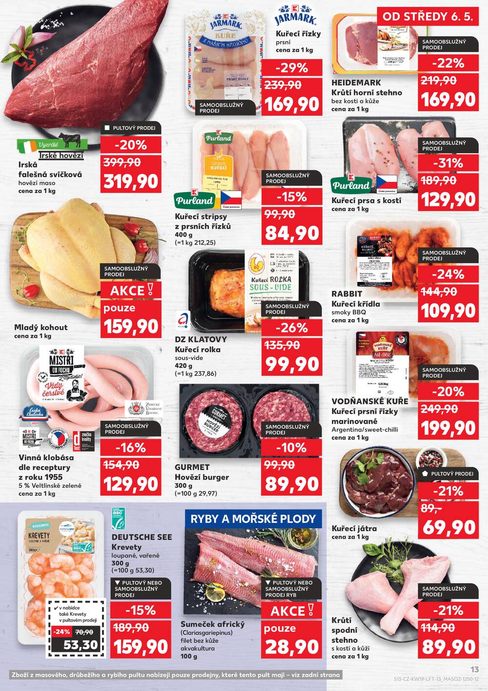 Leták Kaufland - Kaufland 6.5. - 12.5. - Kaufland - Sokolov - strana 13
