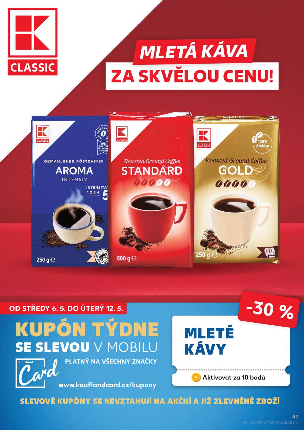 Leták Kaufland - Kaufland 6.5. - 12.5. - Kaufland - Sokolov - strana 47