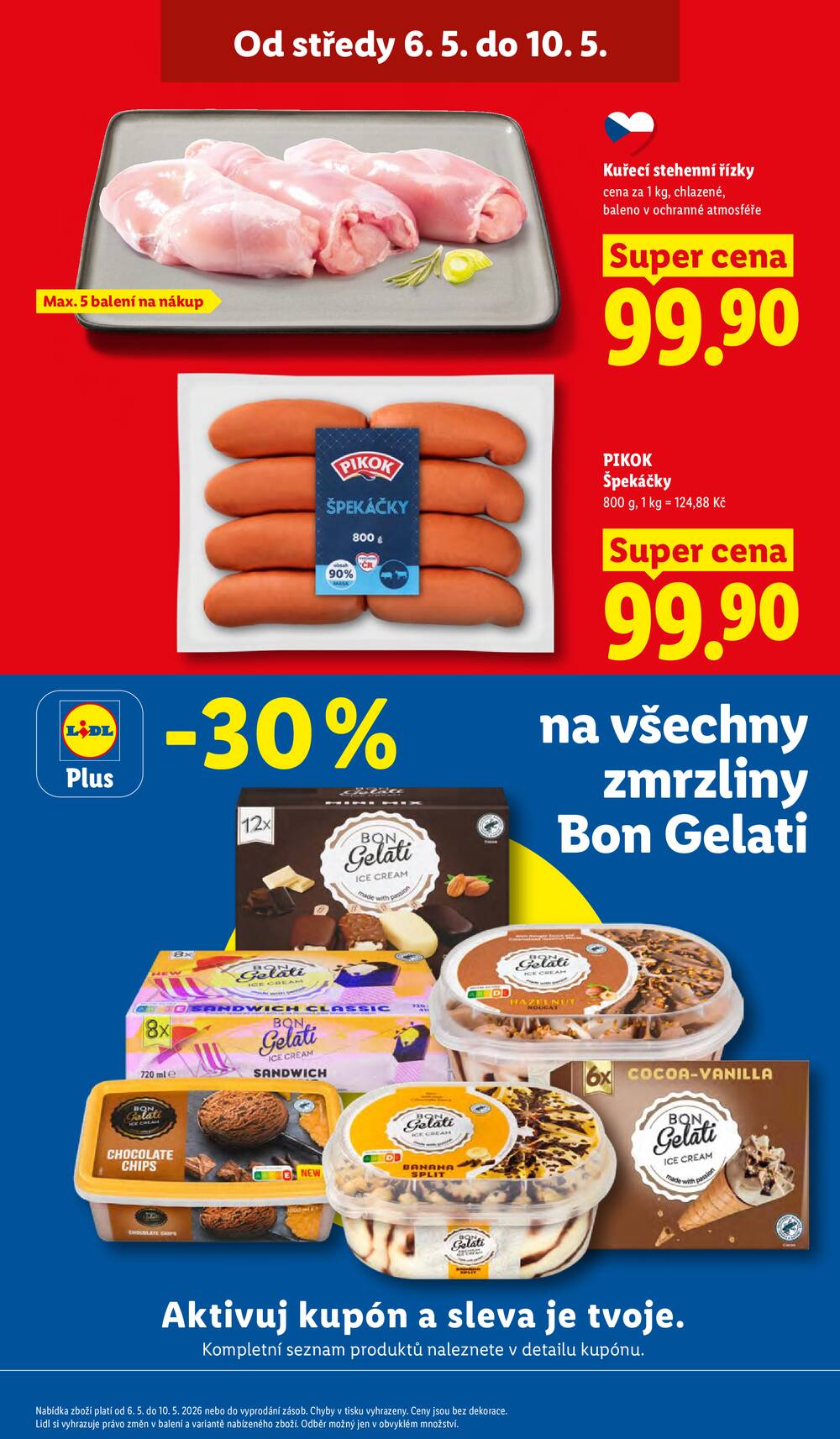 Lidl Čtvrtek od 7.5. do 10.5.2026