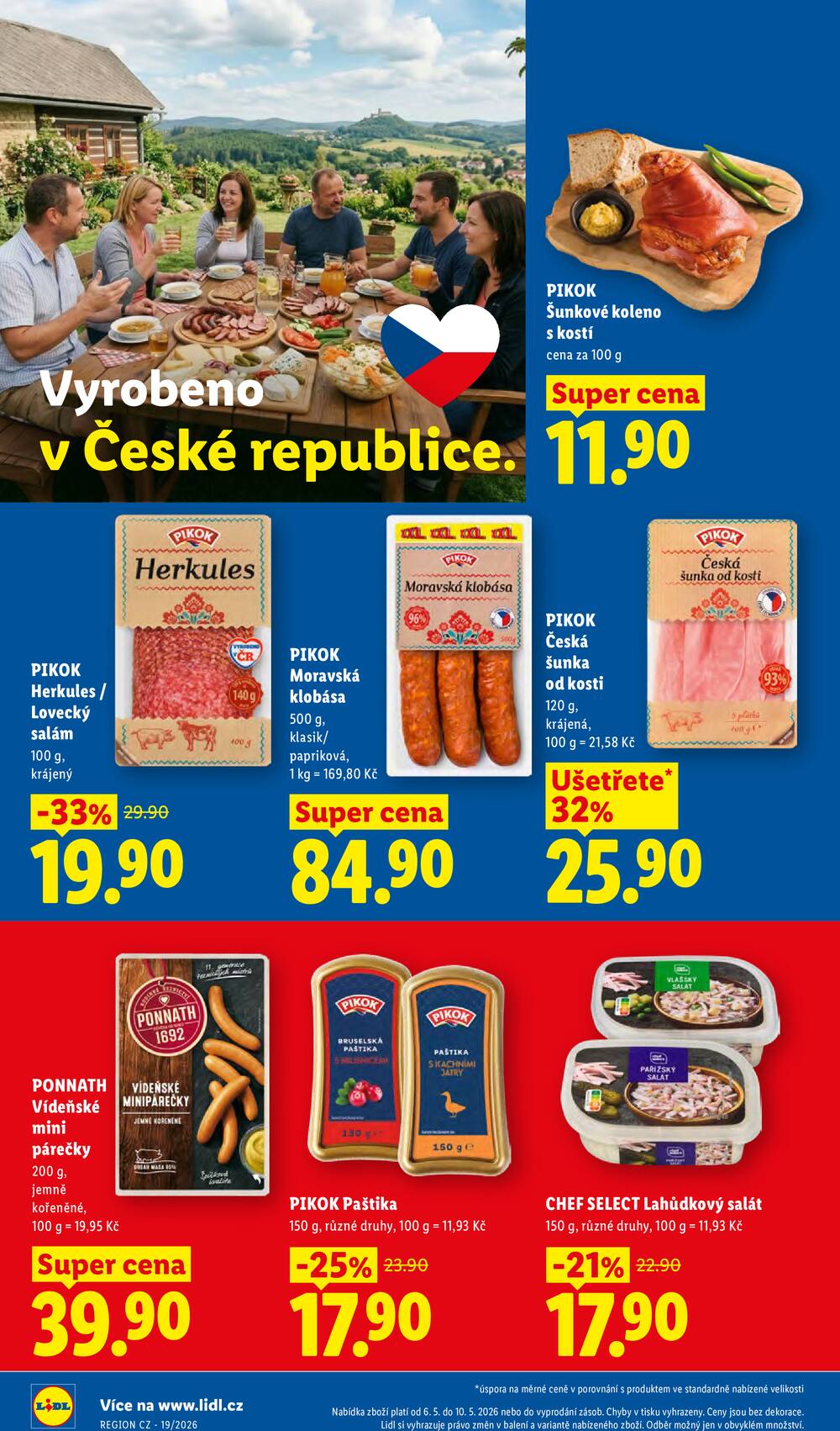 Lidl Čtvrtek od 7.5. do 10.5.2026
