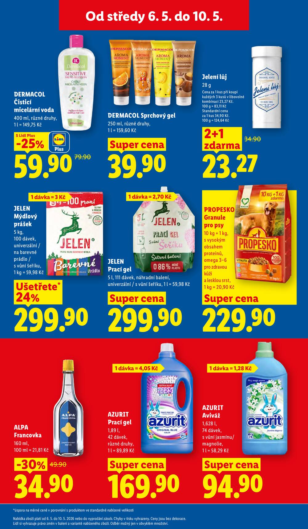 Lidl Čtvrtek od 7.5. do 10.5.2026