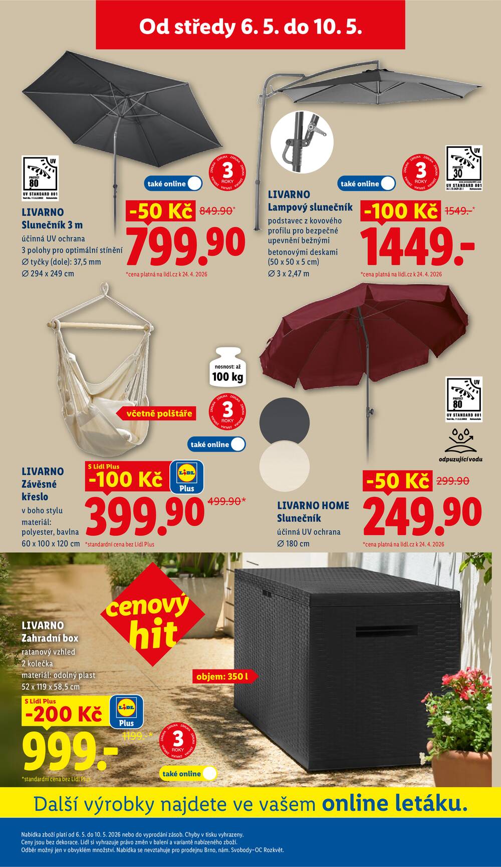 Lidl Čtvrtek od 7.5. do 10.5.2026