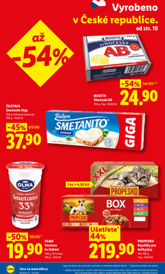 Lidl Čtvrtek od 7.5. do 10.5.2026