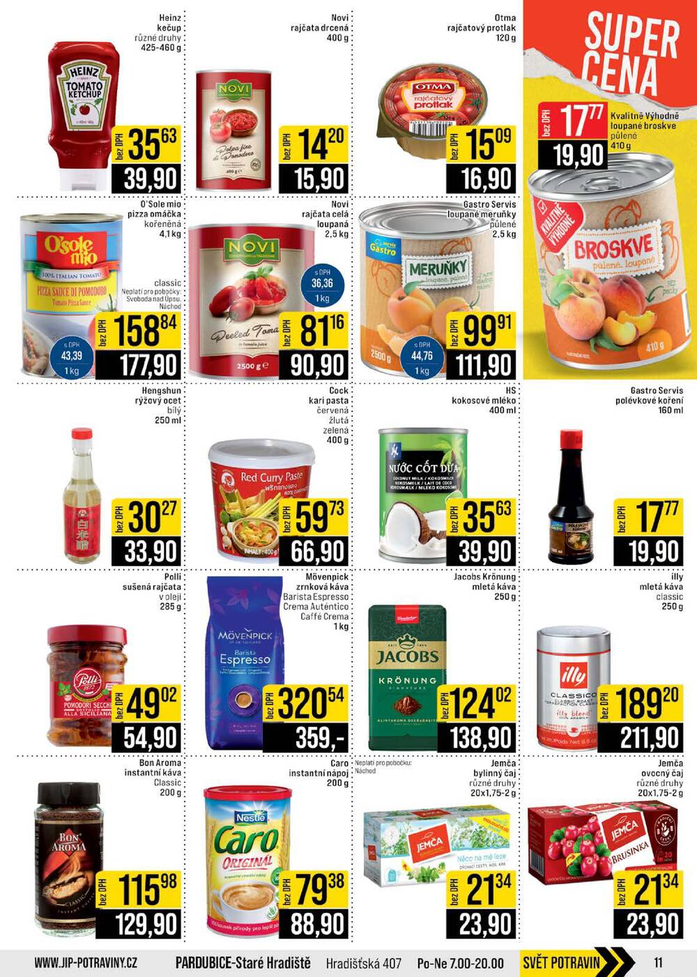 Leták JIP - JIP Cash & Carry České Budějovice, Most, Náchod, Polička, Sušice a Svoboda nad Úpou od 6.5. do 12.5.2026 - strana 11