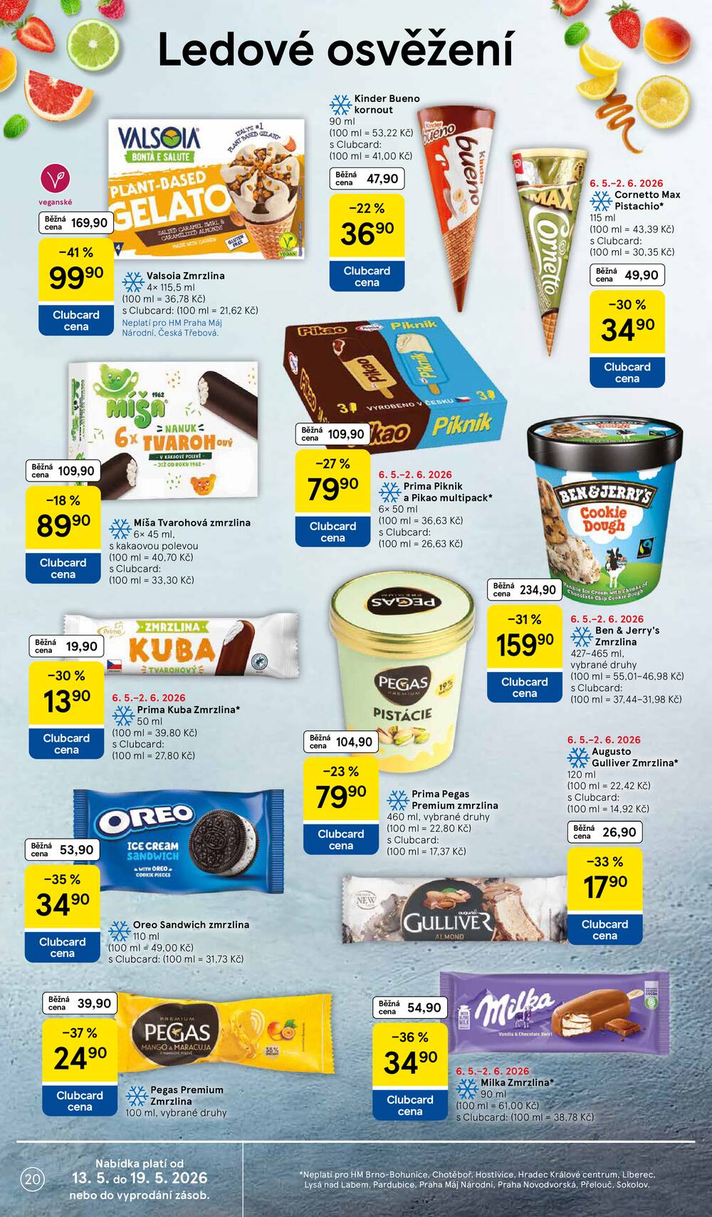 Tesco malé hypermarkety od 13.5. do 19.5.2026