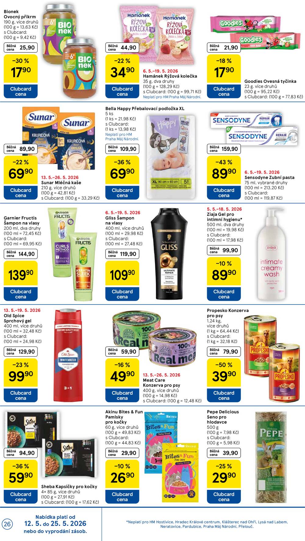 Tesco malé hypermarkety od 13.5. do 19.5.2026