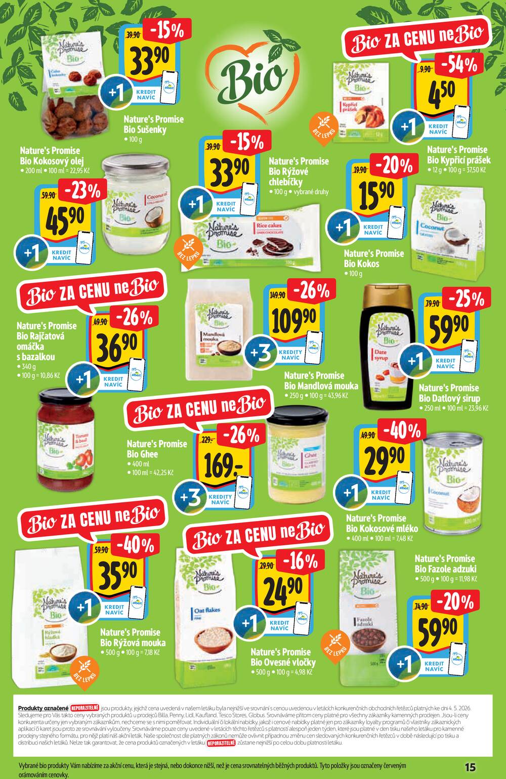 Albert Supermarket katalog Bio od 13.5. do 26.5.2026