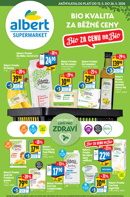 Leták Albert Supermarket katalog Bio od 13.5. do 26.5.2026