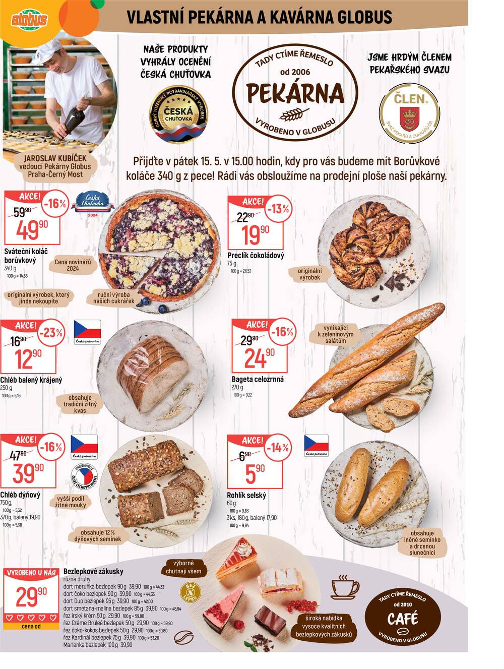 Akční leták Globus 13.5. - 19.5.2026 - Globus Praha - Centrum Černý Most