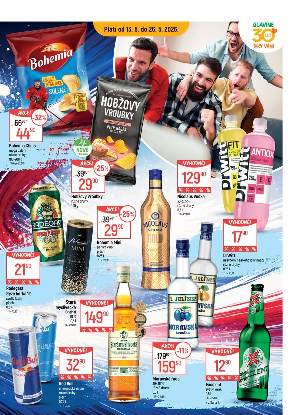 Akční leták Globus 13.5. - 26.5.2026 - Globus Chotíkov u Plzně