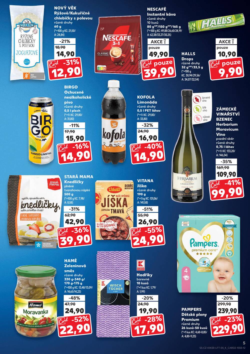 Leták Kaufland - Kaufland 13.5. - 19.5. - Kaufland - Praha 12 (Modřany) - strana 5