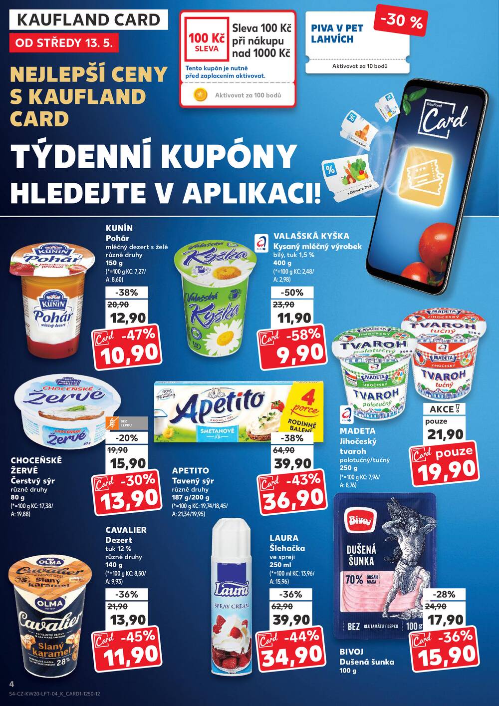 Leták Kaufland - Kaufland 13.5. - 19.5. - Kaufland - Praha 8 (Libeň) - strana 4