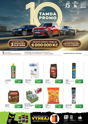 leták Tamda Foods