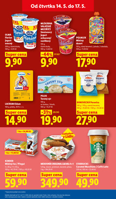 Lidl Čtvrtek od 14.5. do 17.5.2026