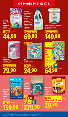 Lidl Čtvrtek od 14.5. do 17.5.2026