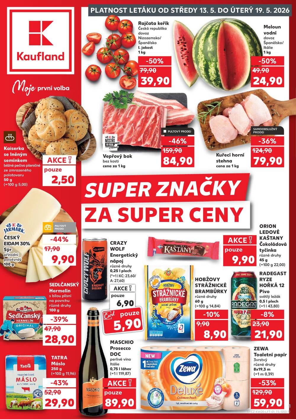Leták Kaufland - Kaufland 13.5. - 19.5. - Kaufland - Sokolov - strana 1