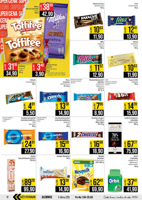 JIP Cash & Carry České Budějovice, Most, Náchod, Polička, Sušice a Svoboda nad Úpou od 13.5. do 19.5.2026