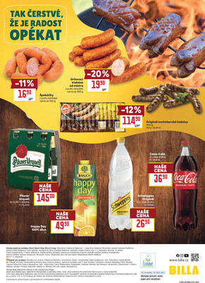 Billa katalog Gril od 20.5. do 9.6.2026