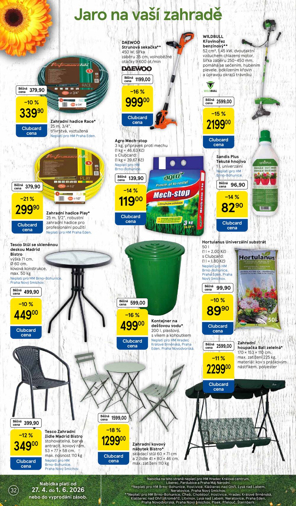 Leták Tesco - Tesco malé hypermarkety od 20.5. do 26.5.2026 - strana 32 Leták Tesco - Tesco malé hypermarkety od 20.5. do 26.5.2026 - strana 32
