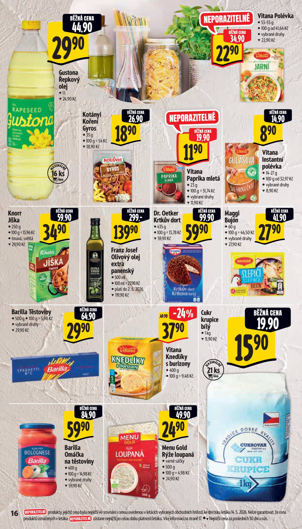 Leták Albert - Albert Supermarket od 20.5. do 26.5.2026 - strana 18 Leták Albert - Albert Supermarket od 20.5. do 26.5.2026 - strana 18