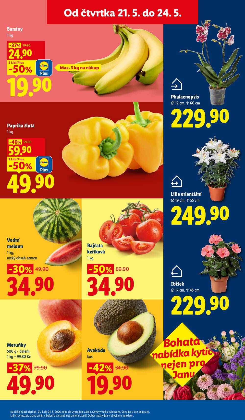 Lidl Čtvrtek od 21.5. do 24.5.2026