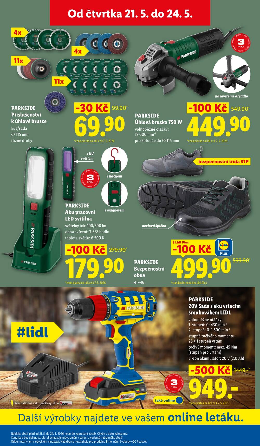 Lidl Čtvrtek od 21.5. do 24.5.2026