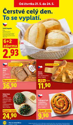 Lidl Čtvrtek od 21.5. do 24.5.2026