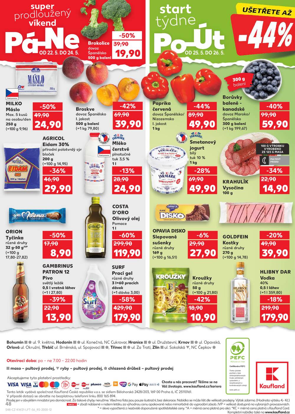 Kaufland 20.5. - 26.5. - Kaufland - Zlín ( OC Čepkov)