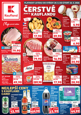 Leták Kaufland 20.5. - 26.5. - Kaufland - Frýdek Místek