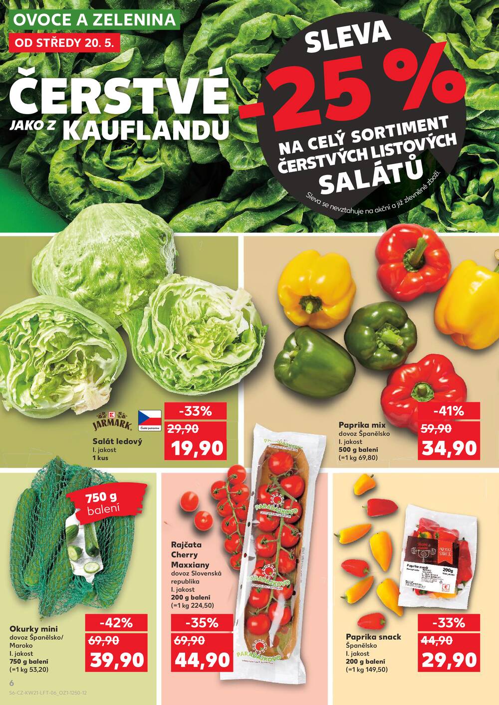 Kaufland 20.5. - 26.5. - Kaufland - Vrchlabí