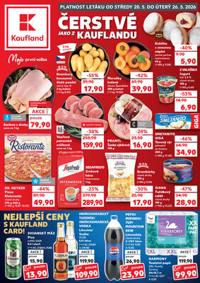 Leták Kaufland 20.5. - 26.5. - Kaufland - Uherské Hradiště