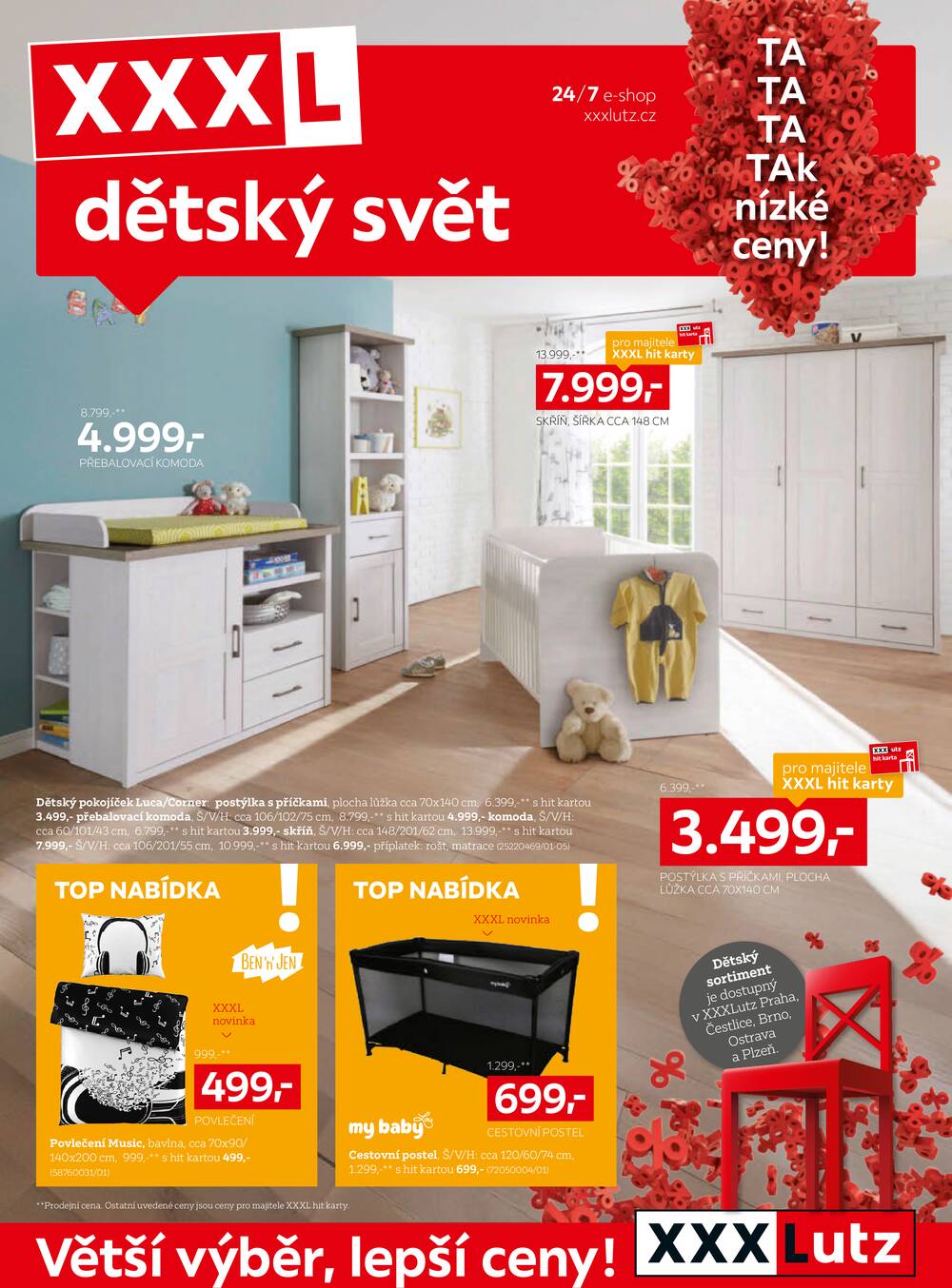 Leták XXXLutz - XXXLutz dětský svět od 18.5. do 14.6.2026 - strana 1