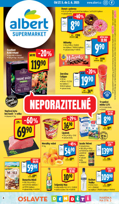 Leták Albert Supermarket Jihomoravský od 27.5. do 2.6.2026