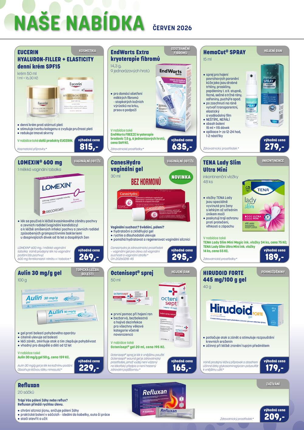 Leták PharmaPoint - Pharma Point typ A od 1.6. do 30.6.2026 - strana 2 Leták PharmaPoint - Pharma Point typ A od 1.6. do 30.6.2026 - strana 2