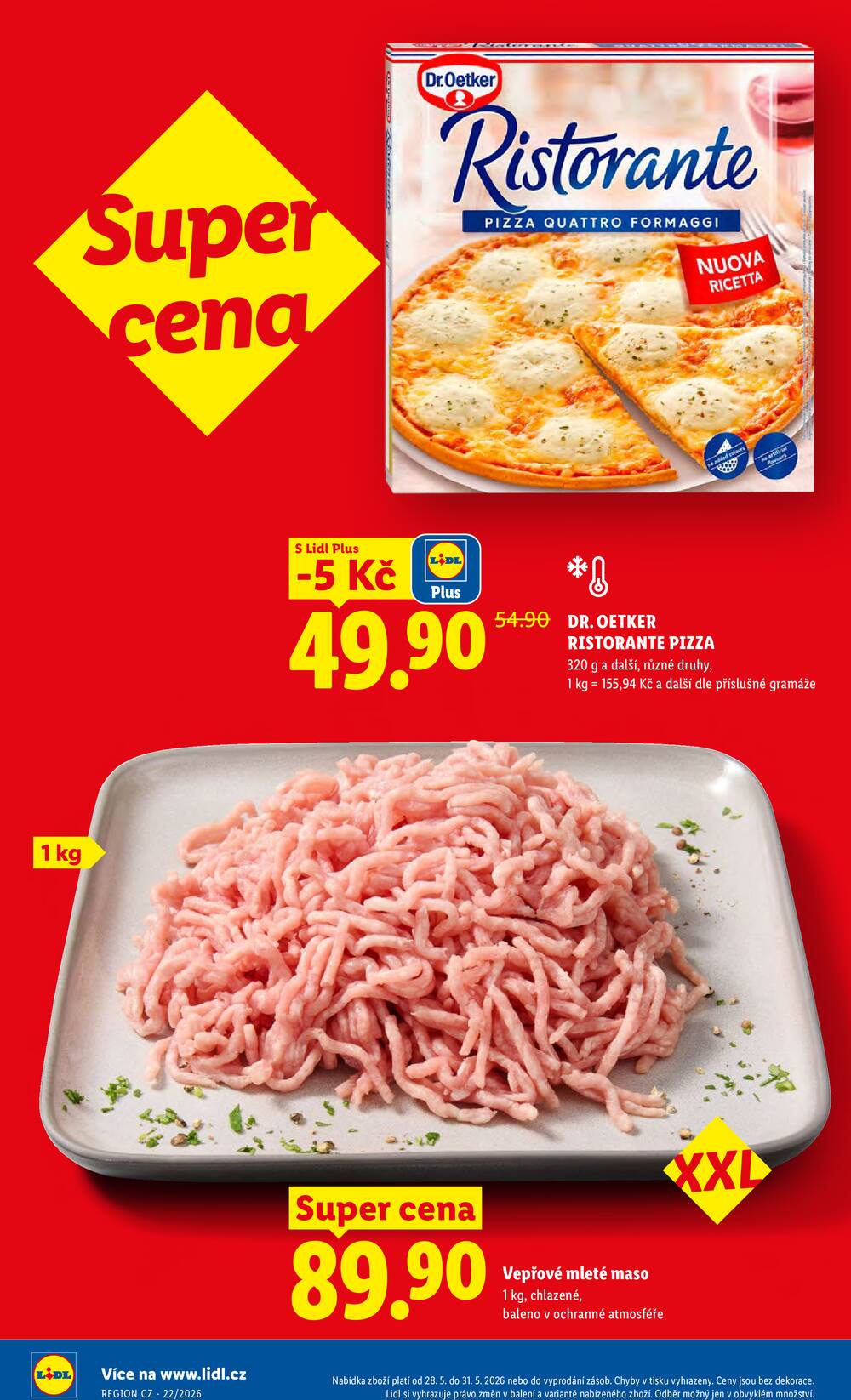 Lidl Čtvrtek od 28.5. do 31.5.2026