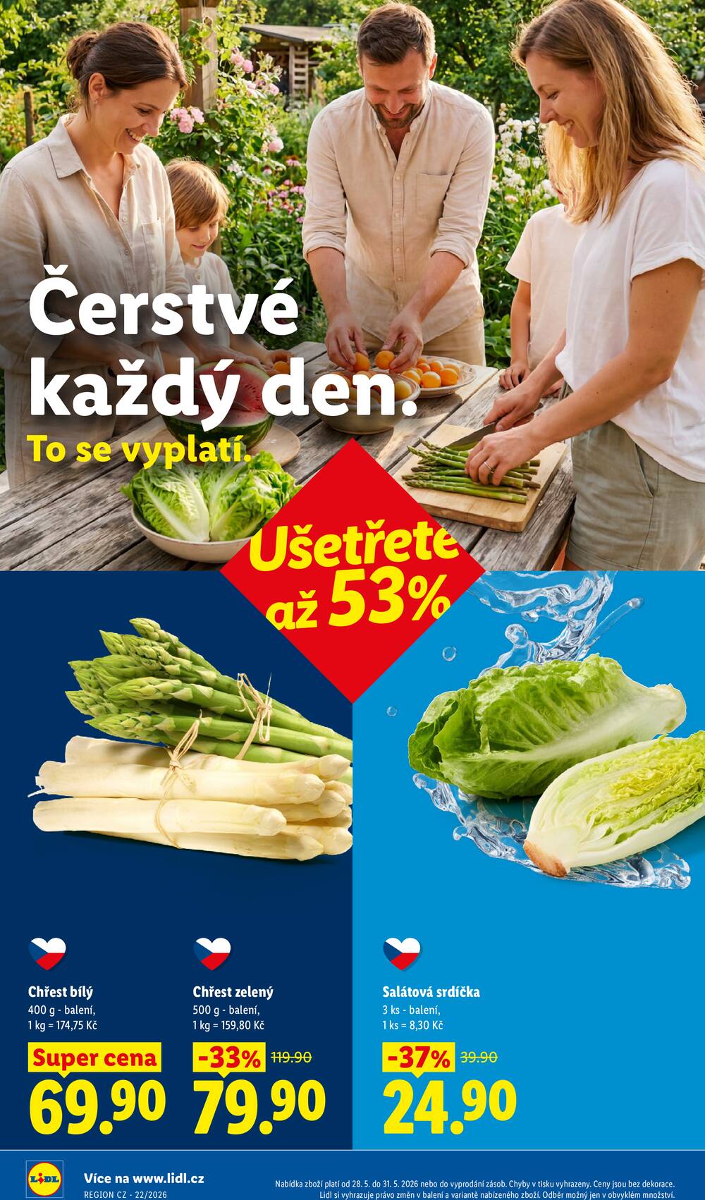 Lidl Čtvrtek od 28.5. do 31.5.2026