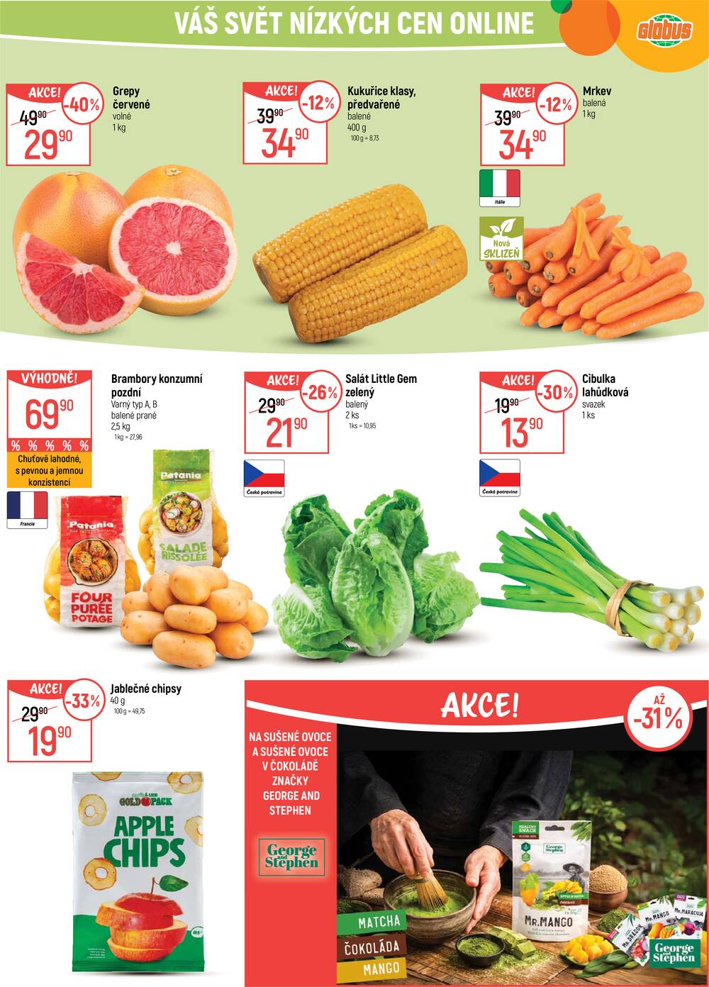 Leták Globus - Akční leták Globus 27.5. - 2.6.2026 - Globus Jenišov u Karlových Varů - strana 2