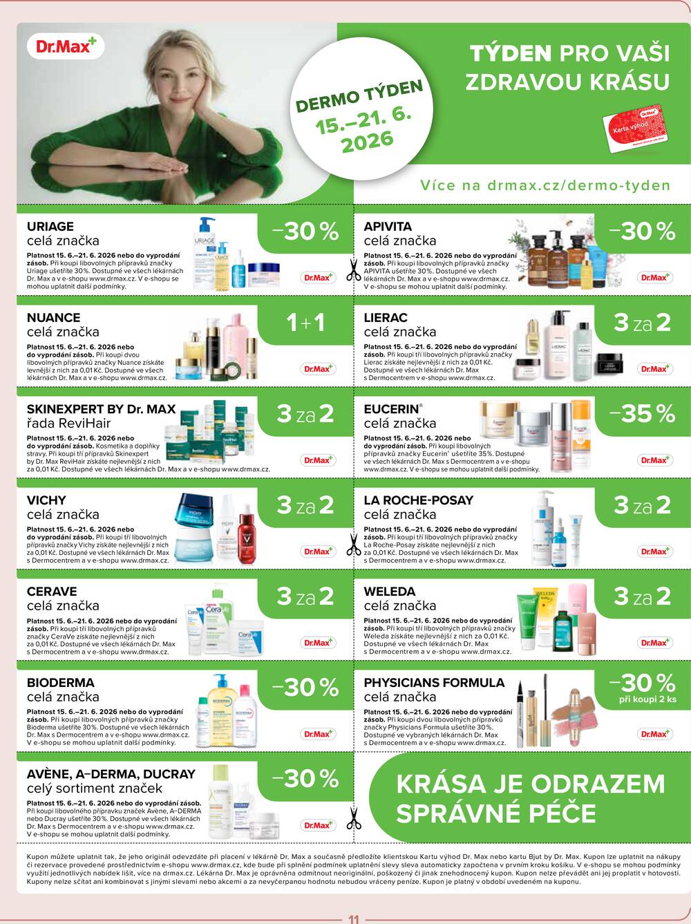 Leták Dr.Max - Dr.Max od 1.6. do 30.6.2026 - strana 11