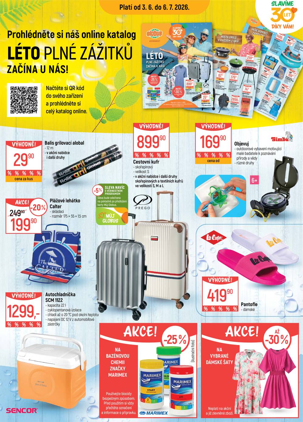 Akční leták Globus 3.6. - 9.6.2026 - Globus Liberec