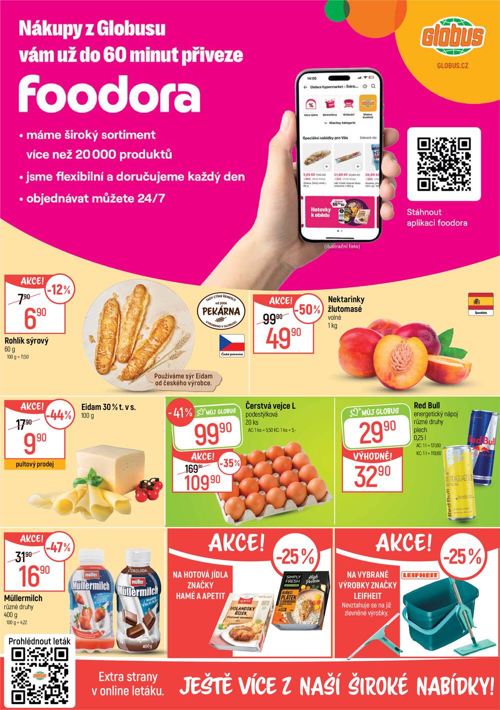 Akční leták Globus 3.6. - 9.6.2026 - Globus Olomouc